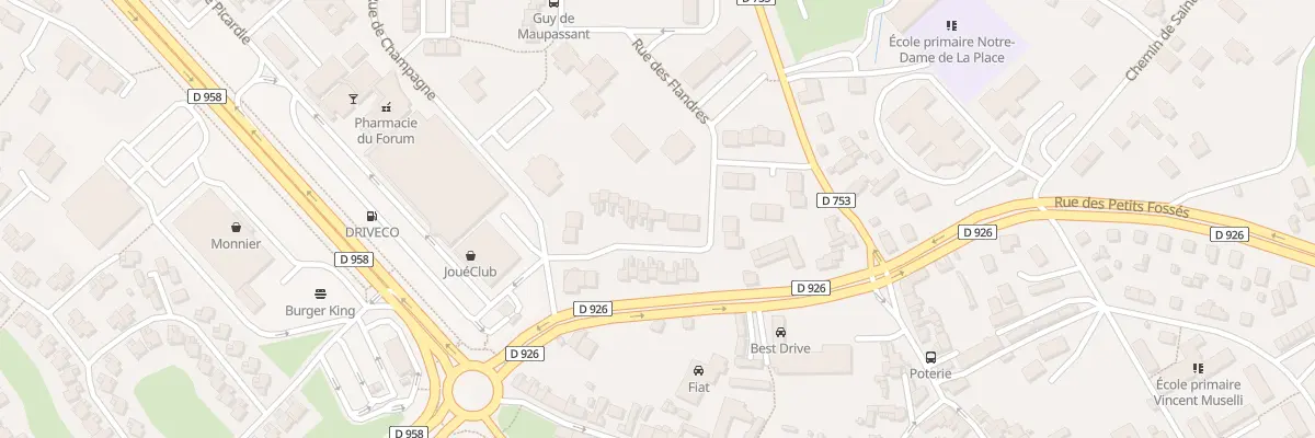 Plan du 17 Rue de l’Ile de France à Argentan