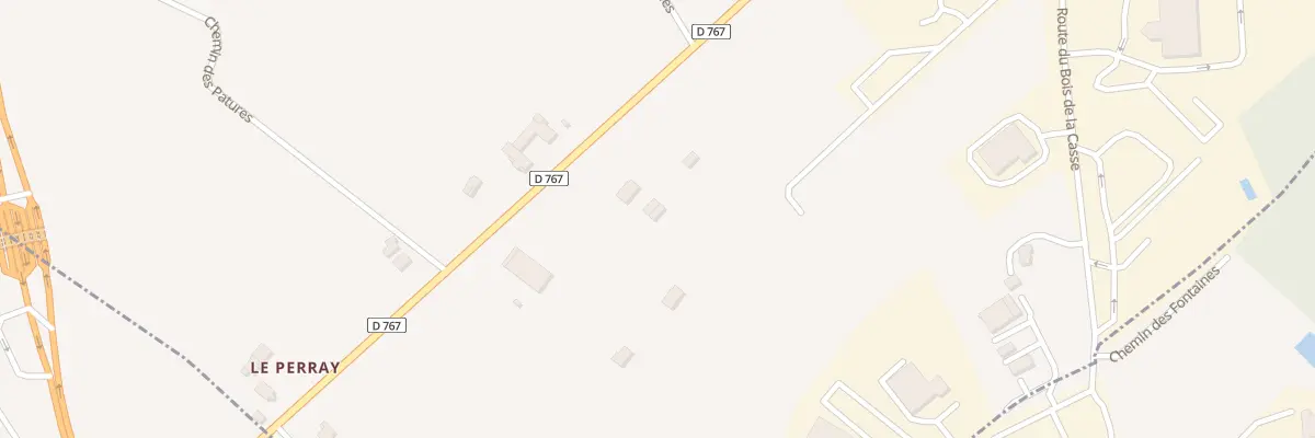 Plan du 135 Rte de la Ronde à Neuillé