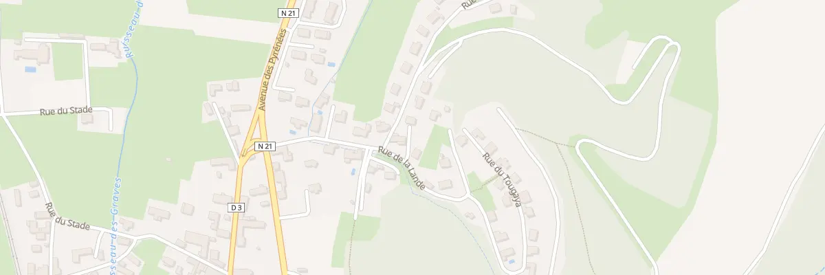 Plan du 15 Rue de la Lande à Adé