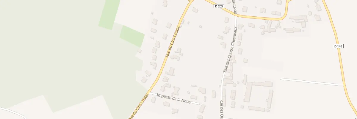 Plan du 7 Rue du clos cristal à Souzay-Champigny