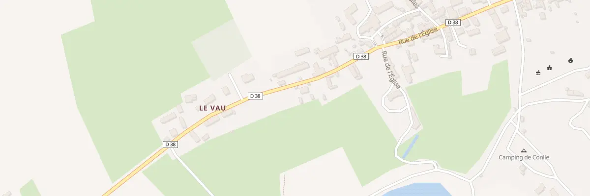 Plan du 7 Rue de Tennie à Conlie