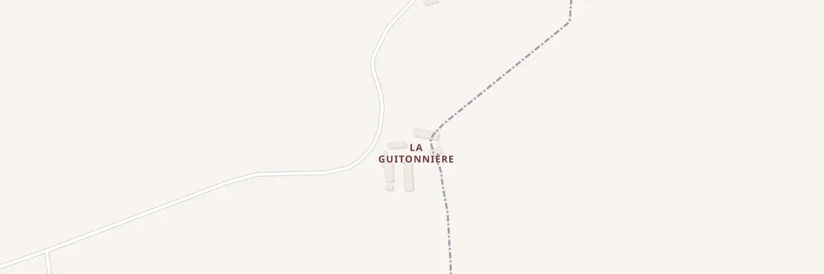 Plan du 498 La Guitonniere à Pacé
