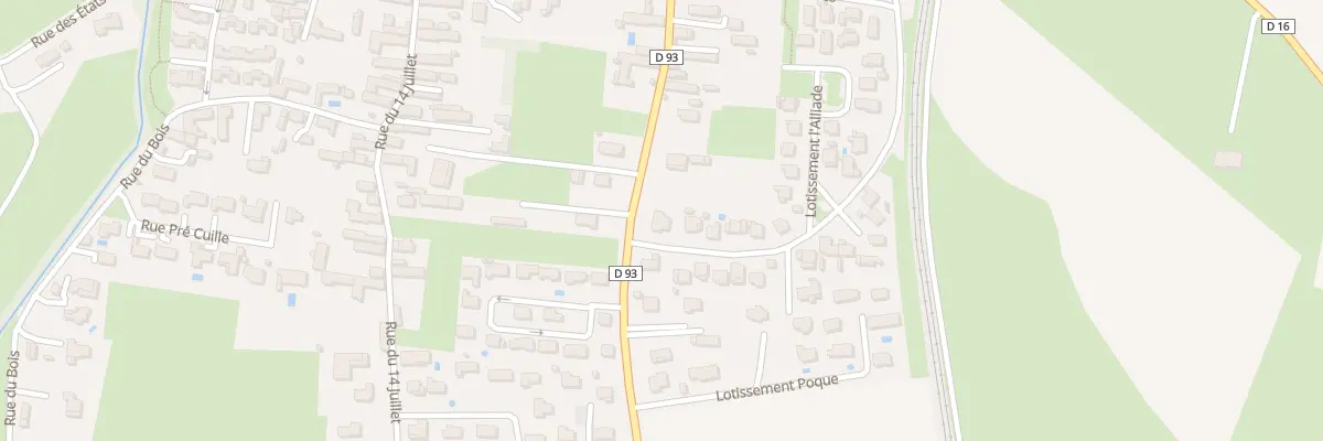 Plan du 19 Rte de Lourdes à Ossun