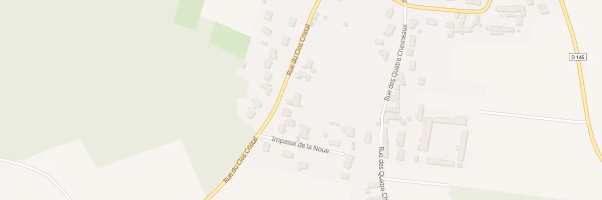 Plan du 9 Rue du clos cristal à Souzay-Champigny