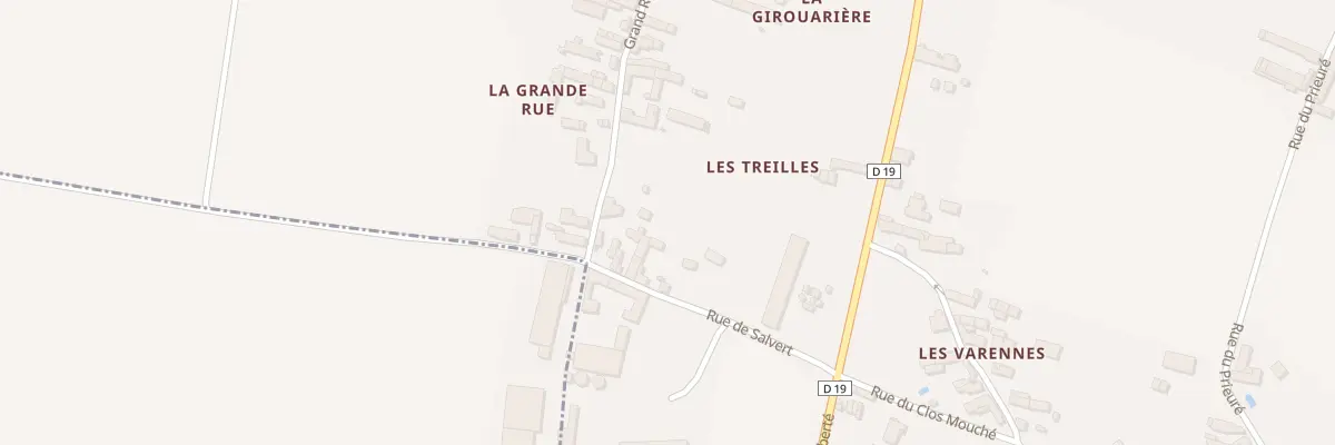 Plan du 6 Rue de Salvert à Morton