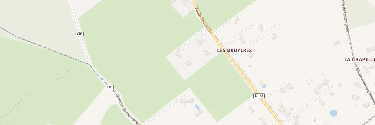 Plan du 556 Rte de Lisieux à Auberville