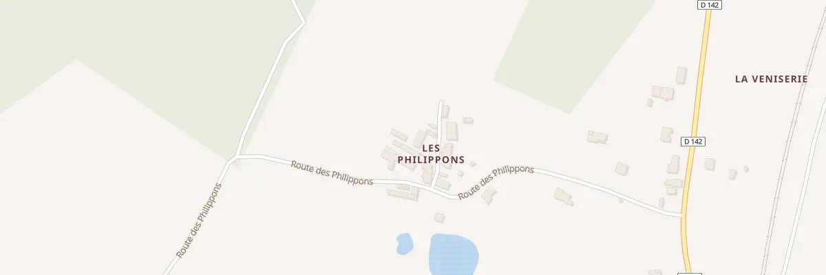 Plan du 5483A Les Philippons à Saint-Aigulin