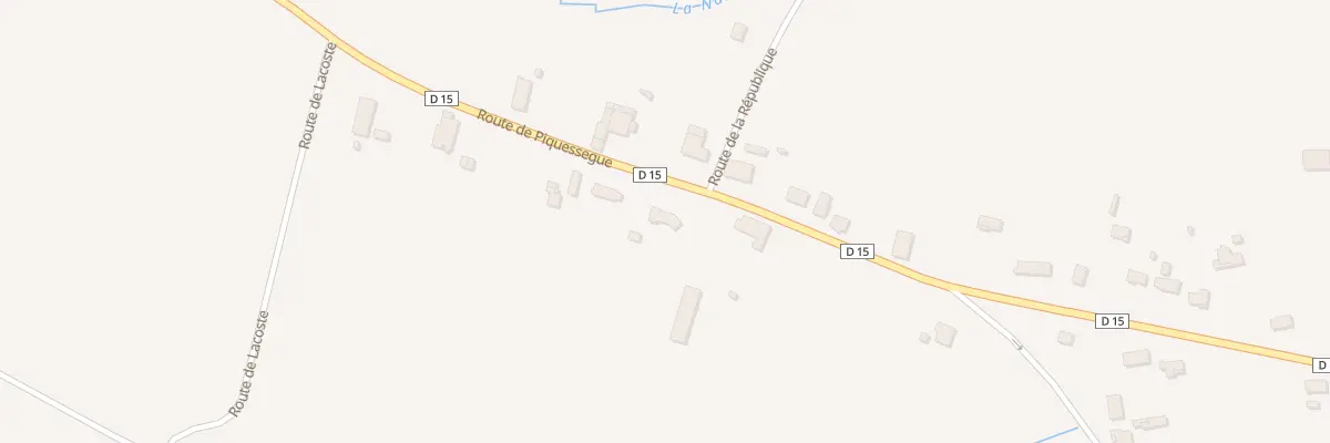 Plan du 32 Rte de Piquességue à Mouliets-et-Villemartin