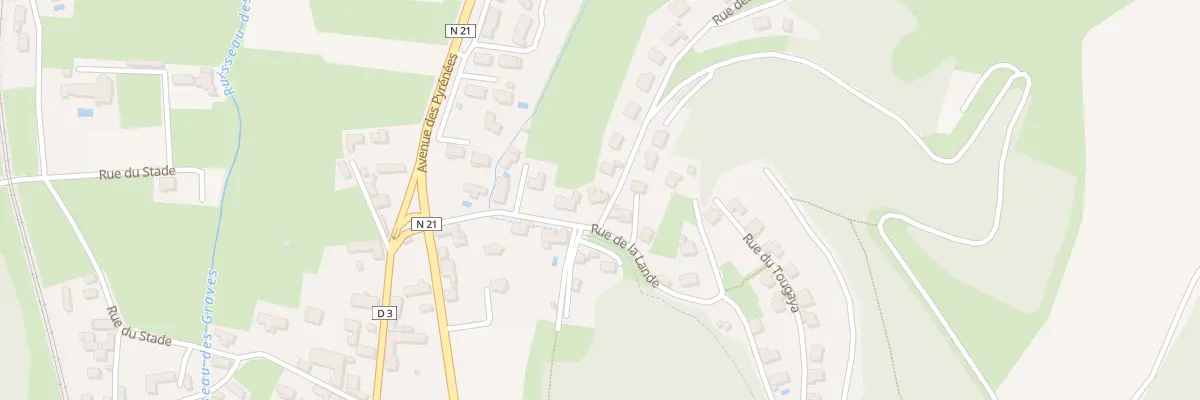 Plan du 1 Rue des Arpens à Adé