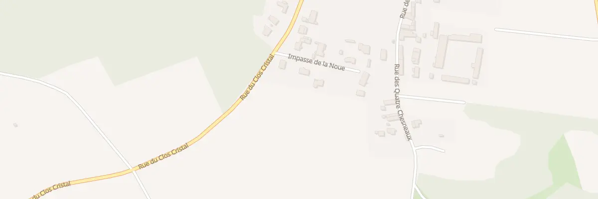 Plan du 4 Imp de la Noue à Souzay-Champigny