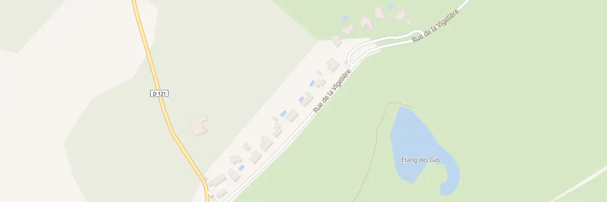 Plan du 8 Rue de la Vigelière aux Forges