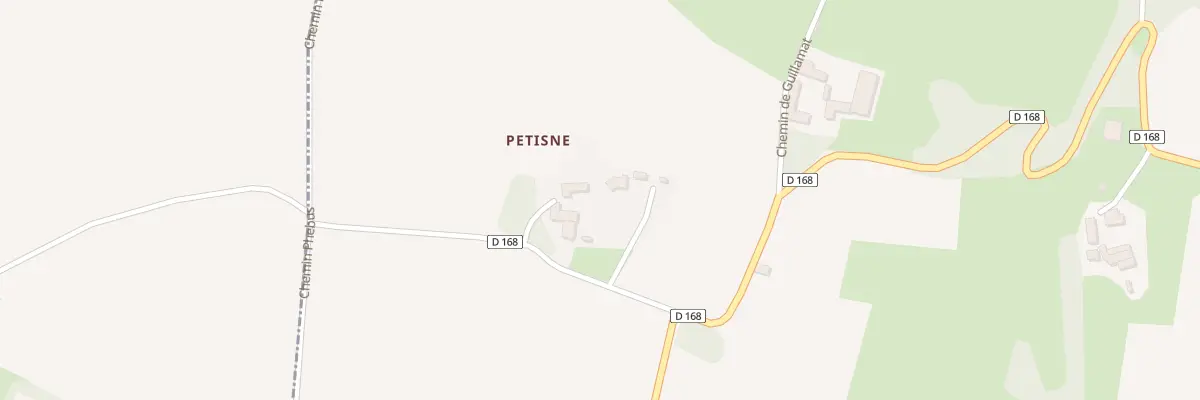 Plan du 5079 Petisne à Tarasteix