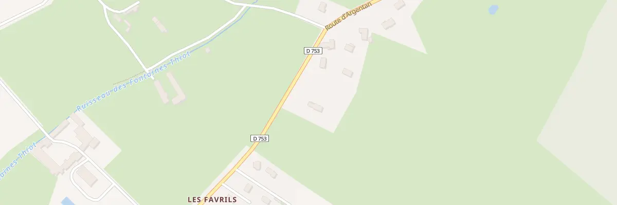 Plan du 5001 La Fosse au Coq à Sévigny