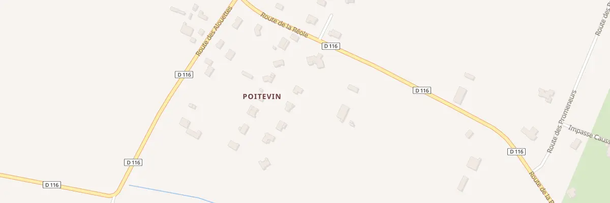 Plan du 79 Poitevin à Noaillac