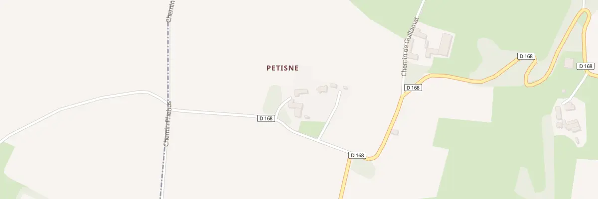 Plan du 5039 Petisne à Tarasteix