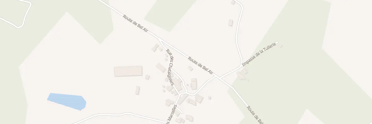 Plan du 11 Rte de Bel Air à Yviers
