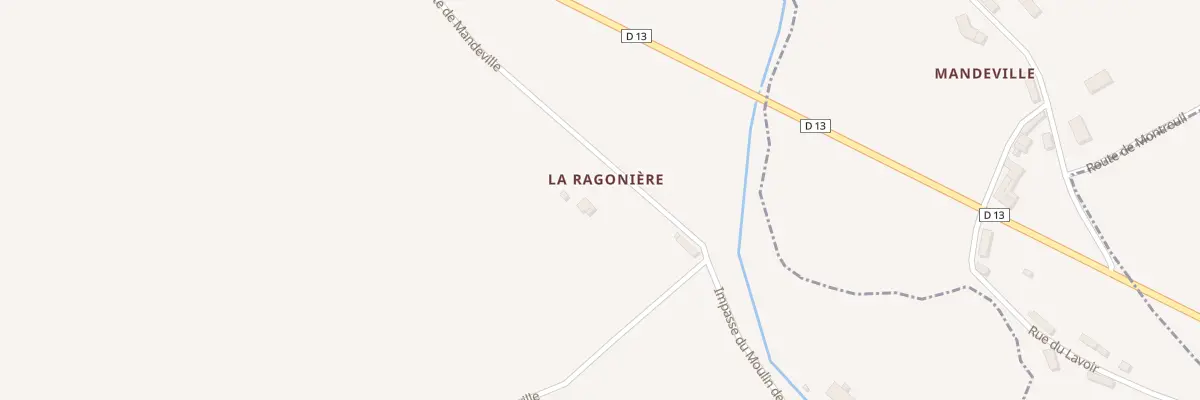 Plan du 87A Mandeville à Merri
