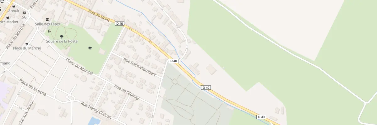 Plan du 58 Rue Albert Lépée à Saint-Pierre-en-Auge