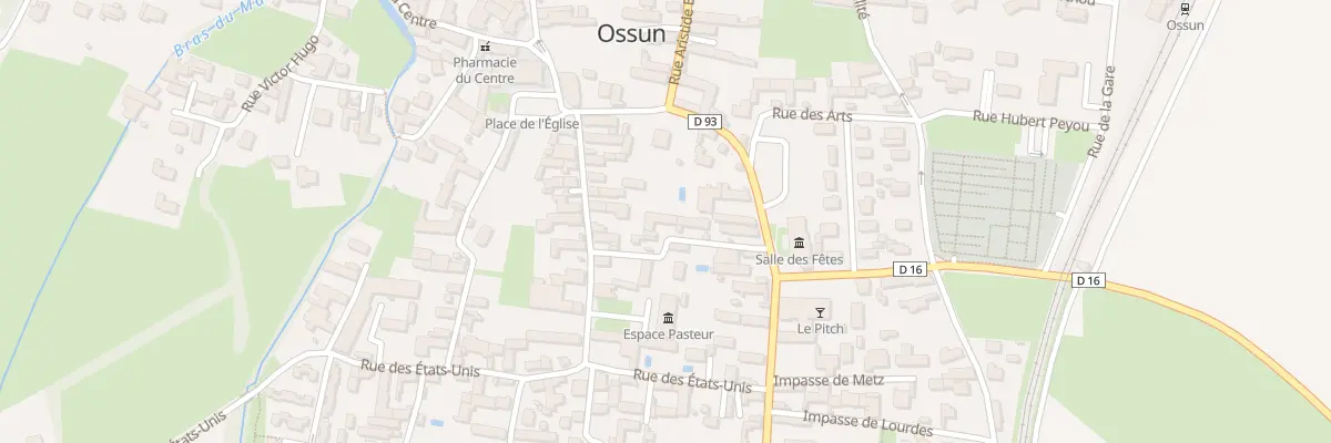 Plan du 4 Rue Paul Bert à Ossun