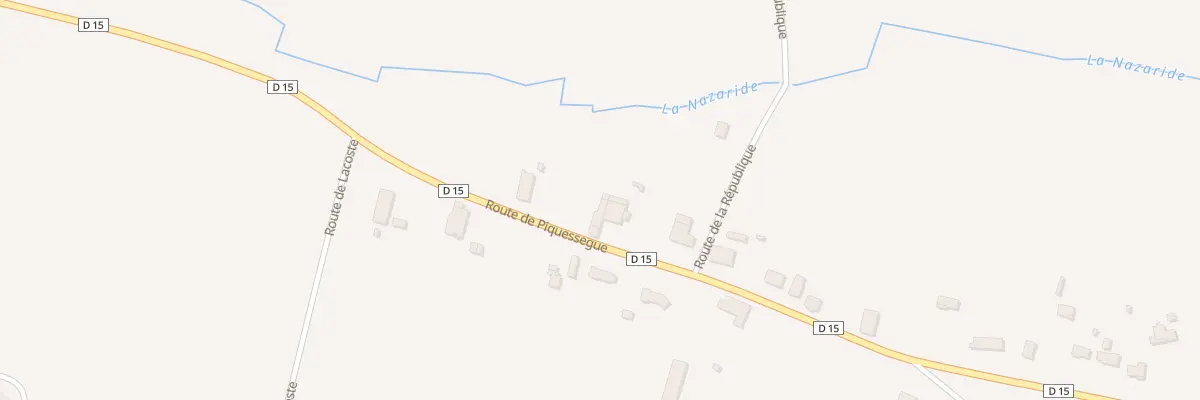 Plan du 17 Rte de Piquességue à Mouliets-et-Villemartin