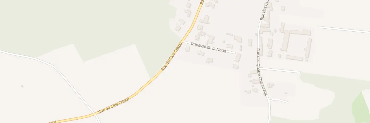 Plan du 2 Imp de la Noue à Souzay-Champigny