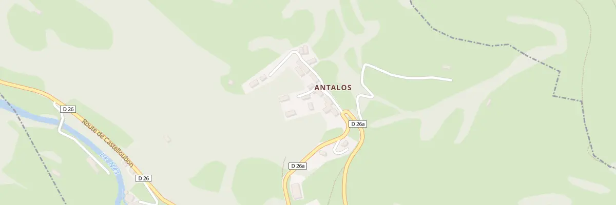 Plan du 5 Ham d’Antalos à Saint-Créac