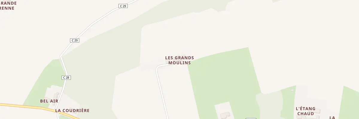 Plan du 5104 Les Grands Moulins à Courcelles-la-Forêt