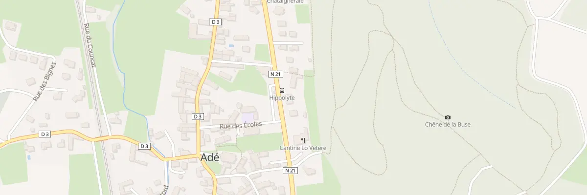 Plan du 37 Av des Pyrénées à Adé