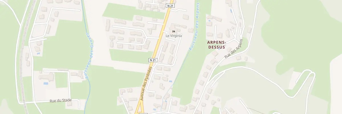 Plan du 3 Imp Virginia à Adé