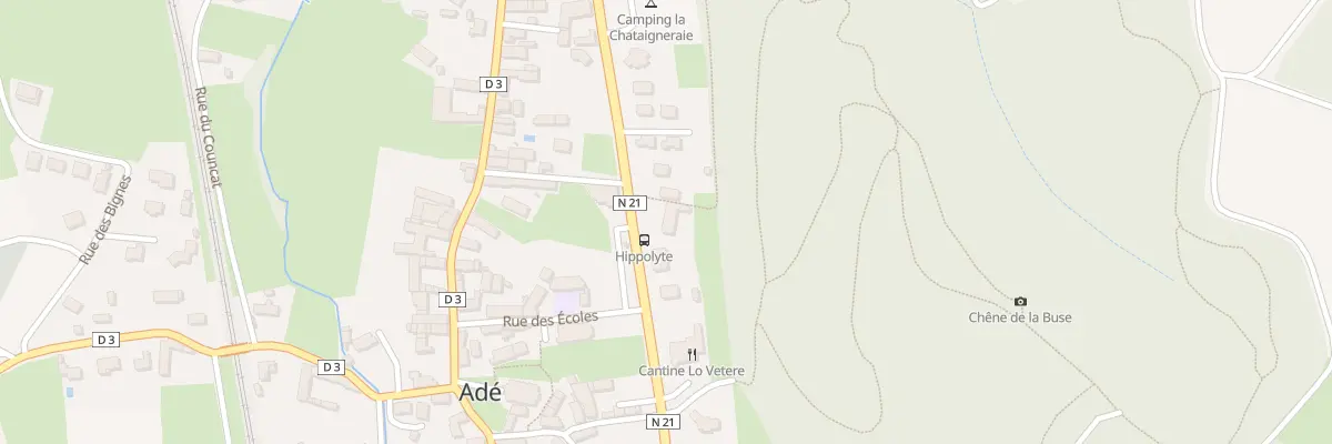 Plan du 35A Av des Pyrénées à Adé