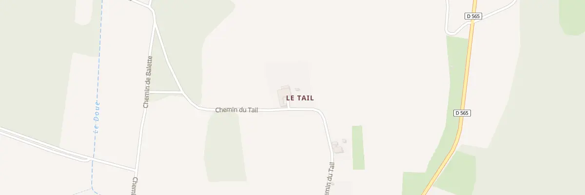 Plan du 8 Che du Tail à Castelnau-Rivière-Basse