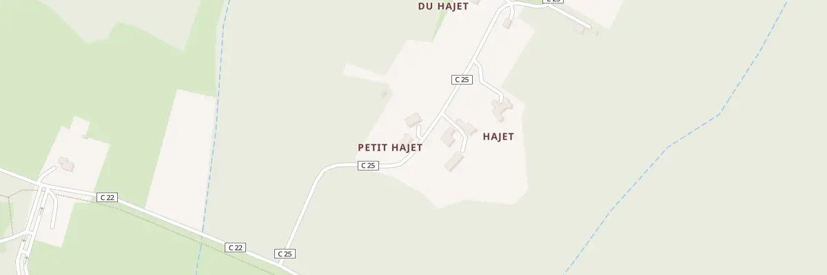 Plan du 271 Rte du Haget à Cazaubon