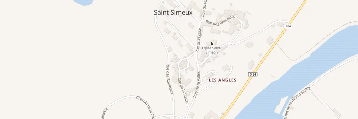 Plan du 5023 Le Bourg Saint-Simeux à Mosnac-Saint-Simeux