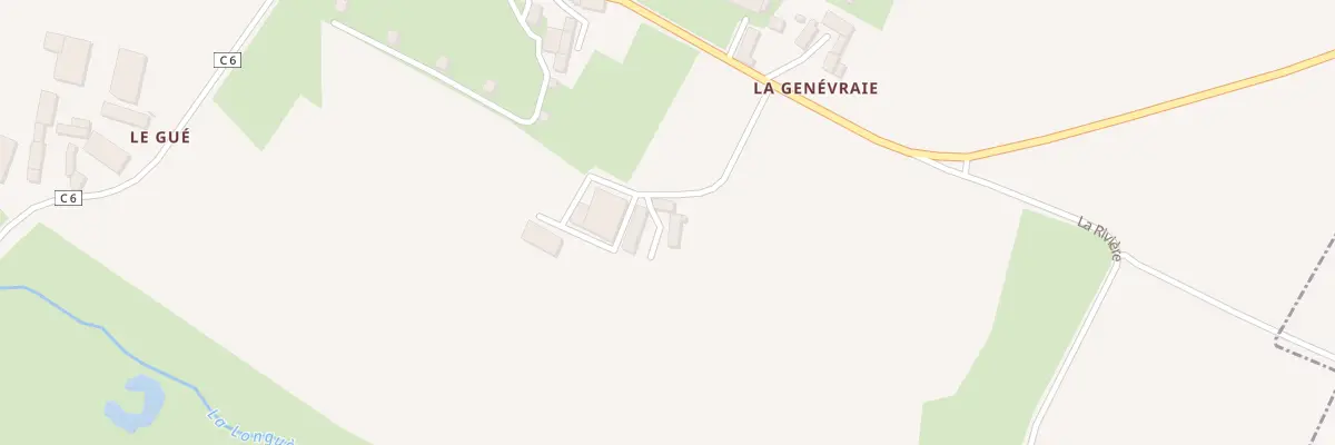 Plan du 5237 La Genevraie à Crissé