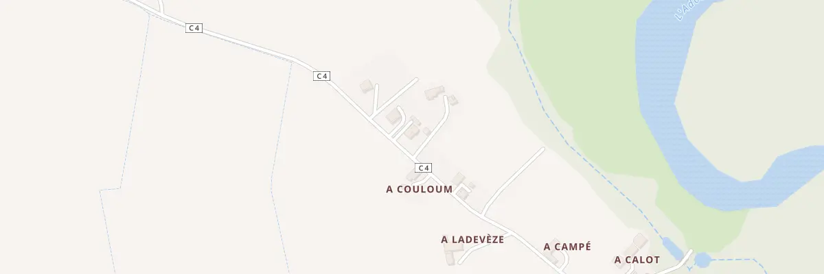 Plan du 5102 Che des Bartheres à Cahuzac-sur-Adour