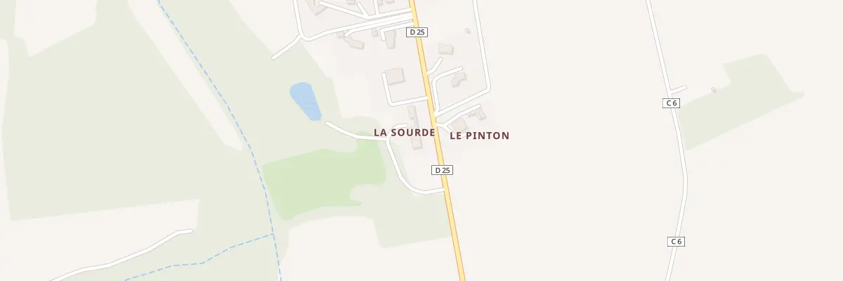 Plan du 5061 La Sourde à Urgosse