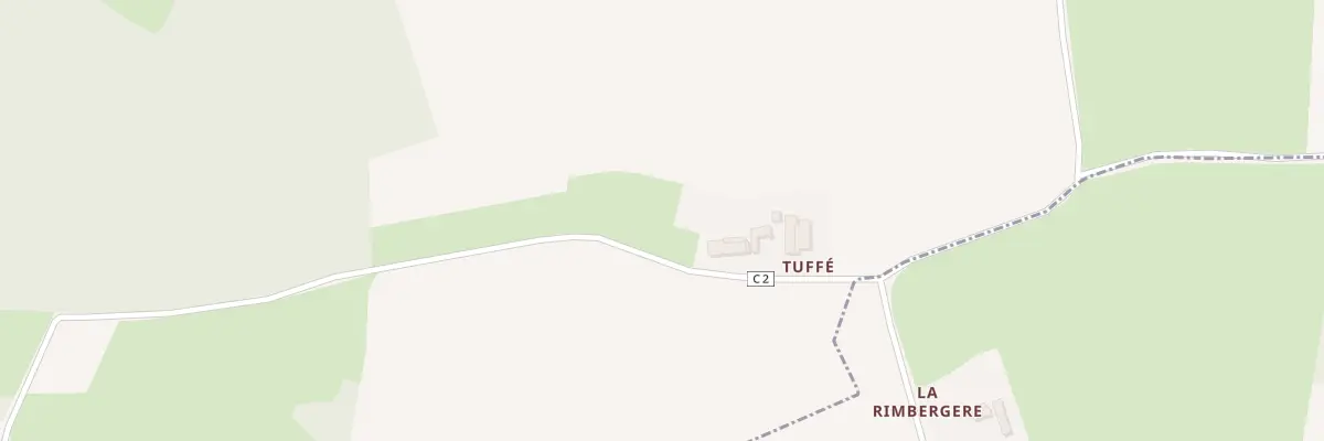 Plan du 5154 Tuffe à Ligron