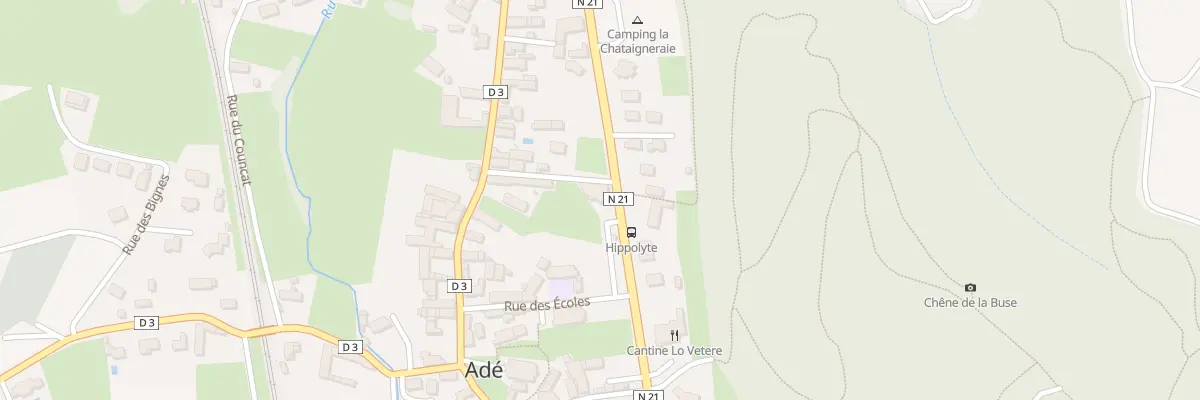 Plan du 42 Av des Pyrénées à Adé