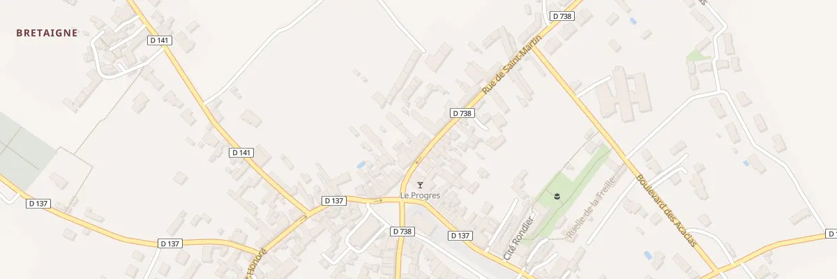Plan du 17 Rue de Saint-Martin à Thénezay