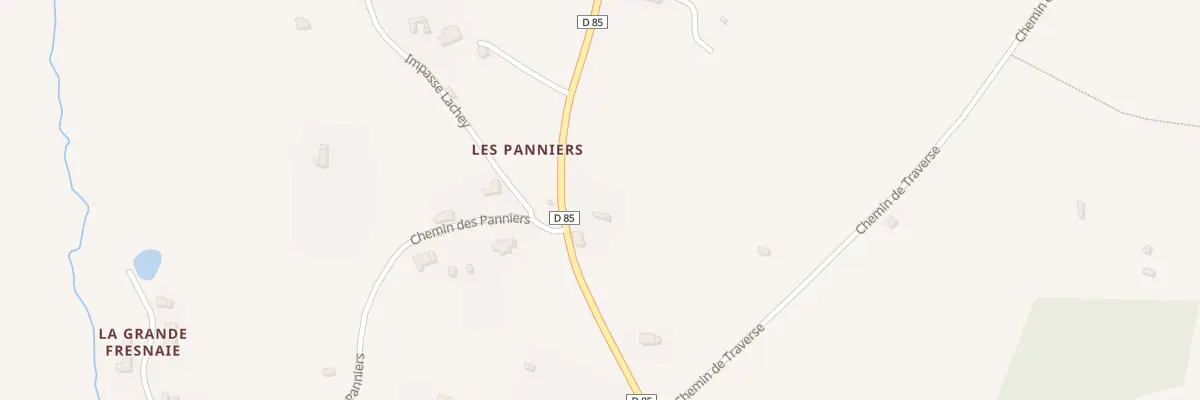 Plan du 5127 Les Panniers à Saint-Jouin