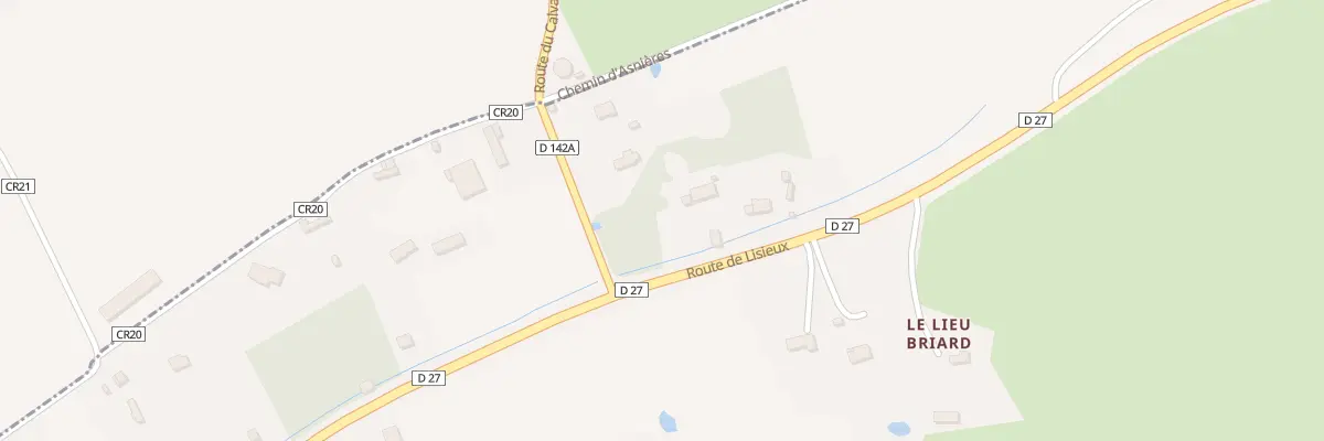 Plan du 5008 Le Lieu Bard à Douville-en-Auge