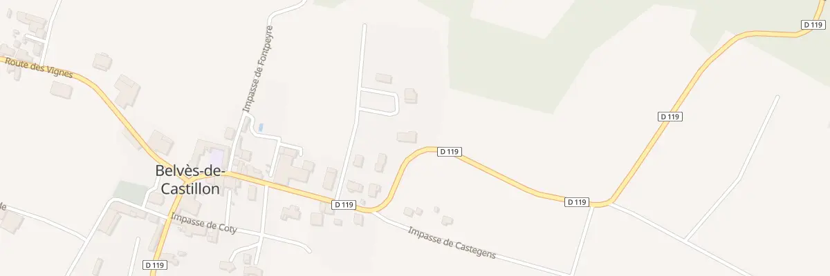 Plan du 77 La Desmerie à Belvès-de-Castillon
