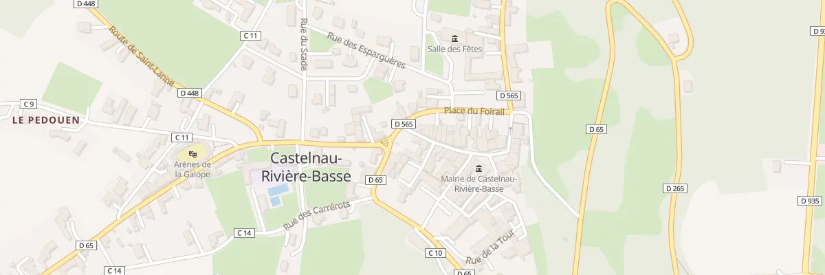 Plan du 5092 La Ville à Castelnau-Rivière-Basse