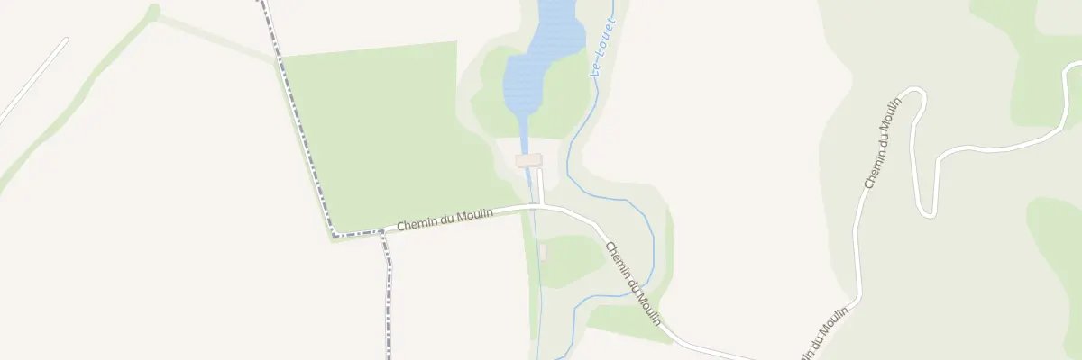 Plan du 160 Chem du Moulin à Lahitte-Toupière