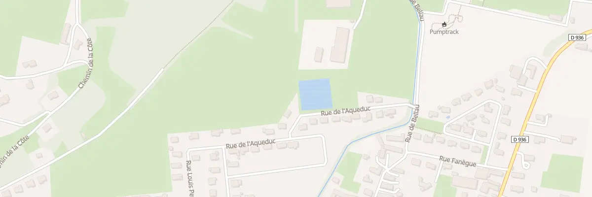 Plan du 6 Rue de l’Aqueduc à Ossun