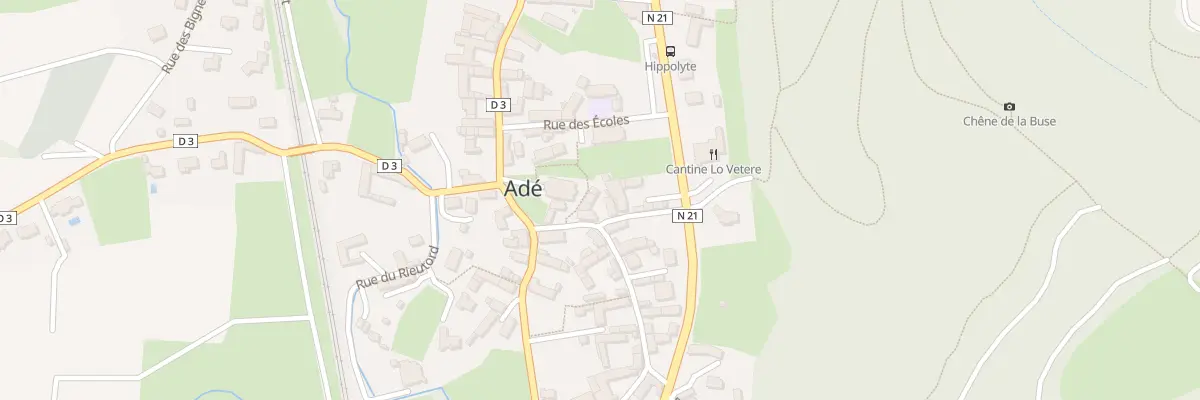Plan du 3 Rue du Lavedan à Adé