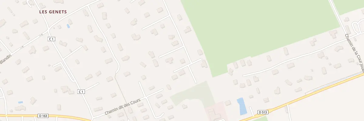 Plan du 1045B Chem Blandin à Auberville
