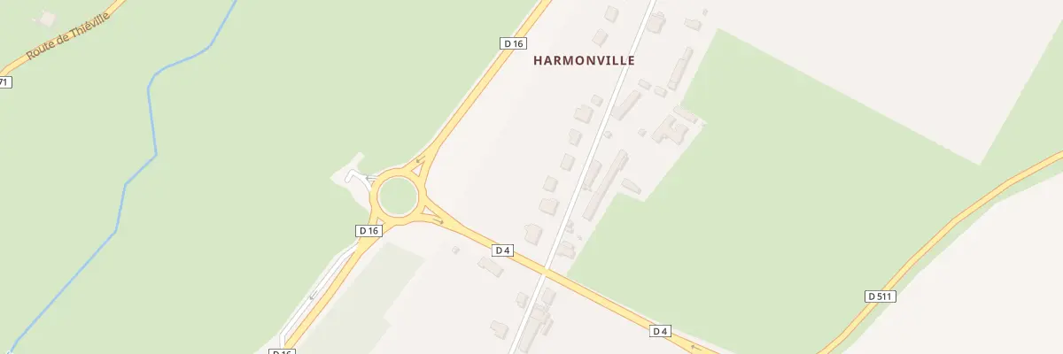 Plan du 55 Rue D’ Harmonville -Hieville- à Saint-Pierre-en-Auge