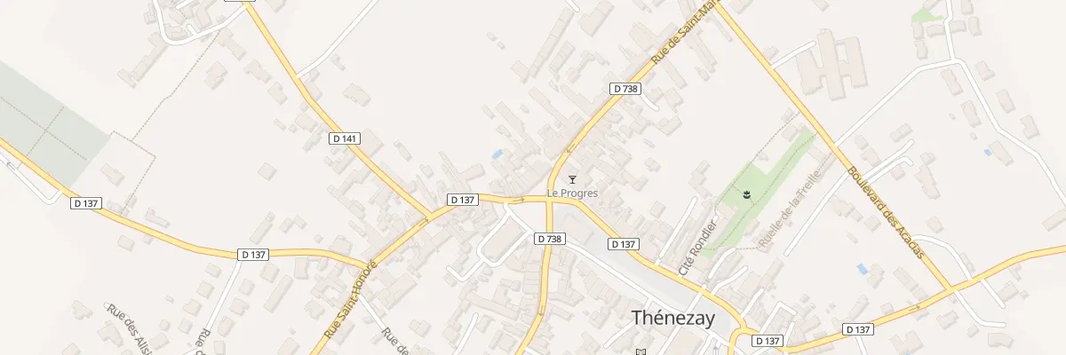 Plan du 11 Pl de l’Eglise à Thénezay