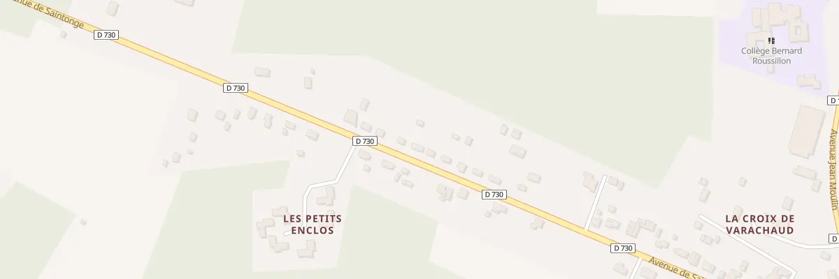 Plan du 60 Av de Saintonge à Saint-Aigulin